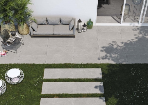 Dalles terrasse Jardin Rhone Alpes