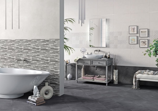 Carrelage sol effet beton Chambery
